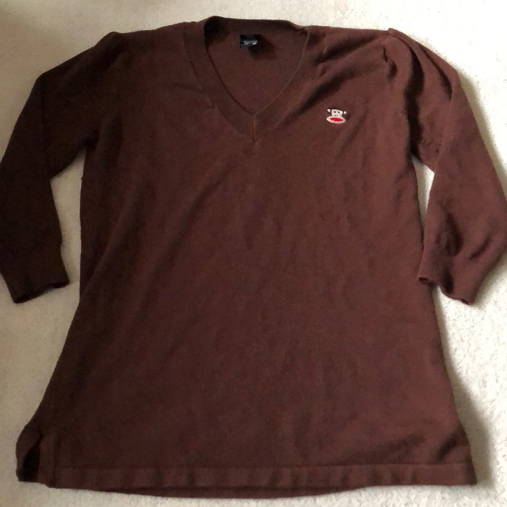 Paul Frank Brown V-Neck Sweater